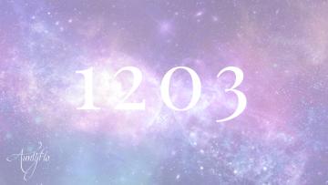 1203 angel number meaning
